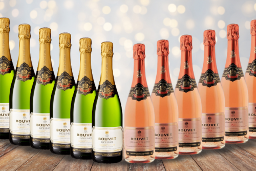 Bouvet Ladubay Crémant de Loire Blanc und Rose Brut 