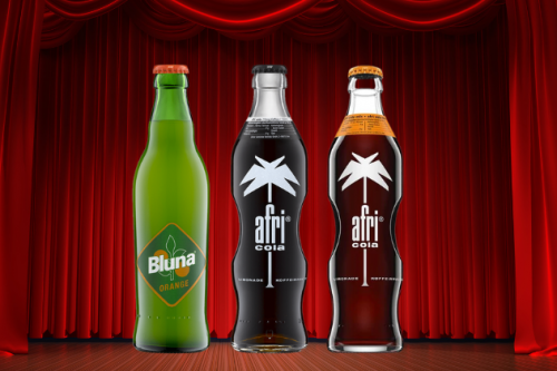 Afri Cola, Bluna, und Afri Cola Mix 