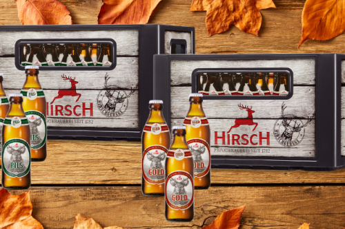 Hirsch Pils und Hirsch Export