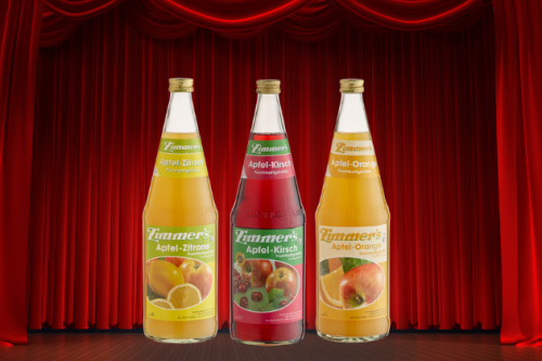 Zimmers Apfel -Kirsch, -Zitrone, -Orange